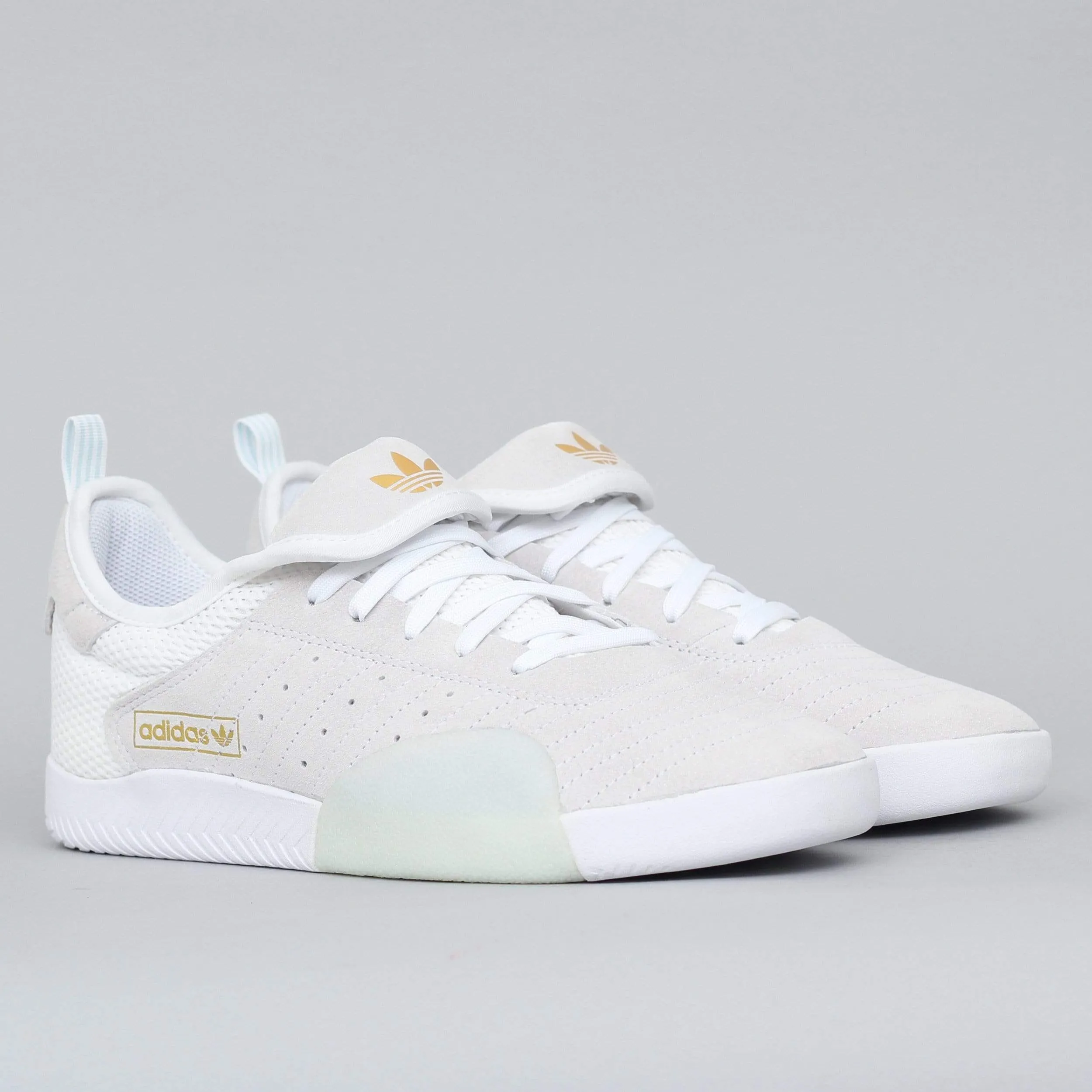 adidas 3ST.003 Shoes Footwear White / Blue Tint / Gold Metallic