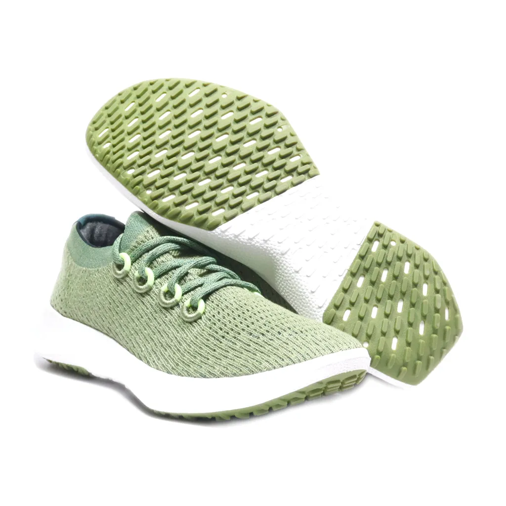 Allbirds Dasher 2 Low-Top Sneakers Fabric Green Colour For Women