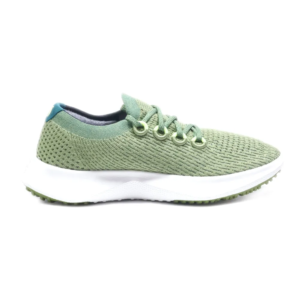 Allbirds Dasher 2 Low-Top Sneakers Fabric Green Colour For Women