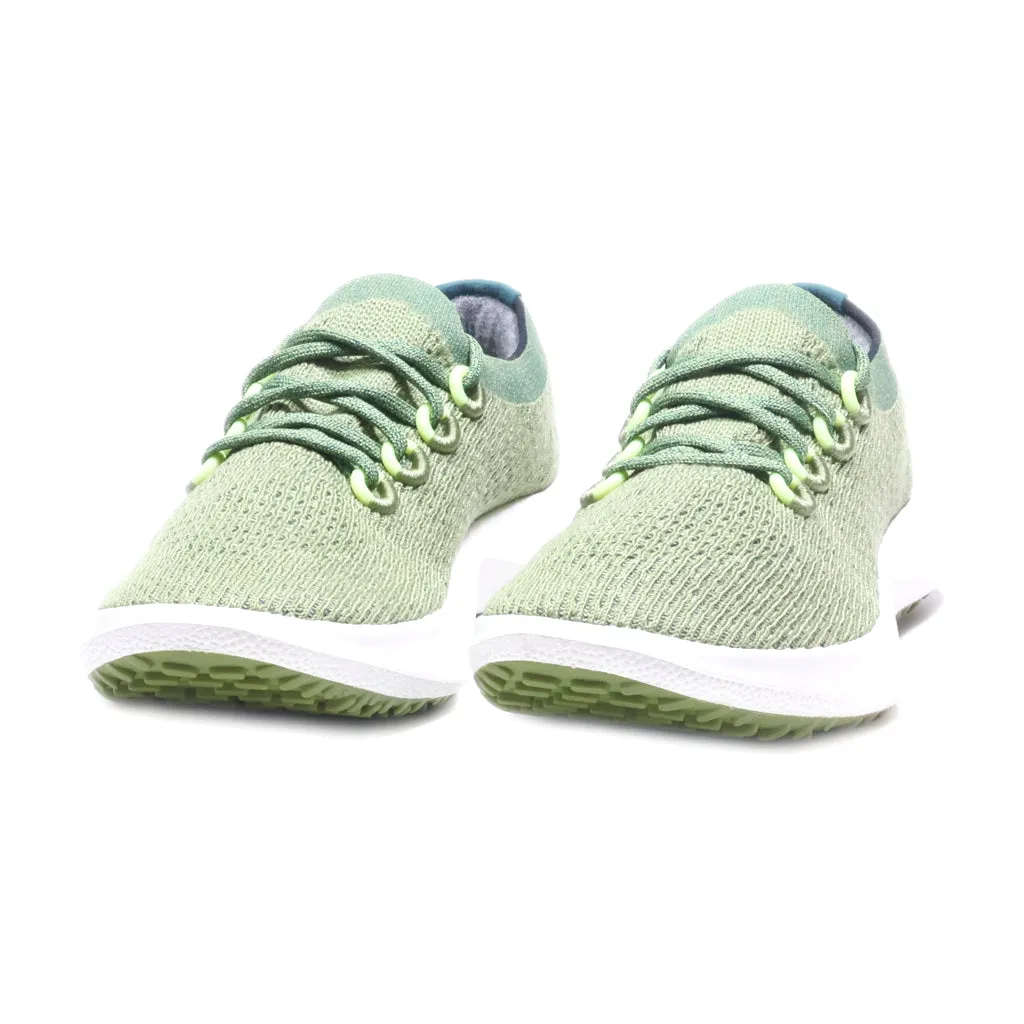 Allbirds Dasher 2 Low-Top Sneakers Fabric Green Colour For Women