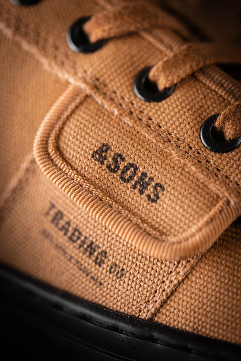 &SONS Baseline Tan Low Top Tan