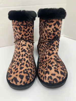 Animal Print Boots Ankle Flats Torrid, Size 8.5