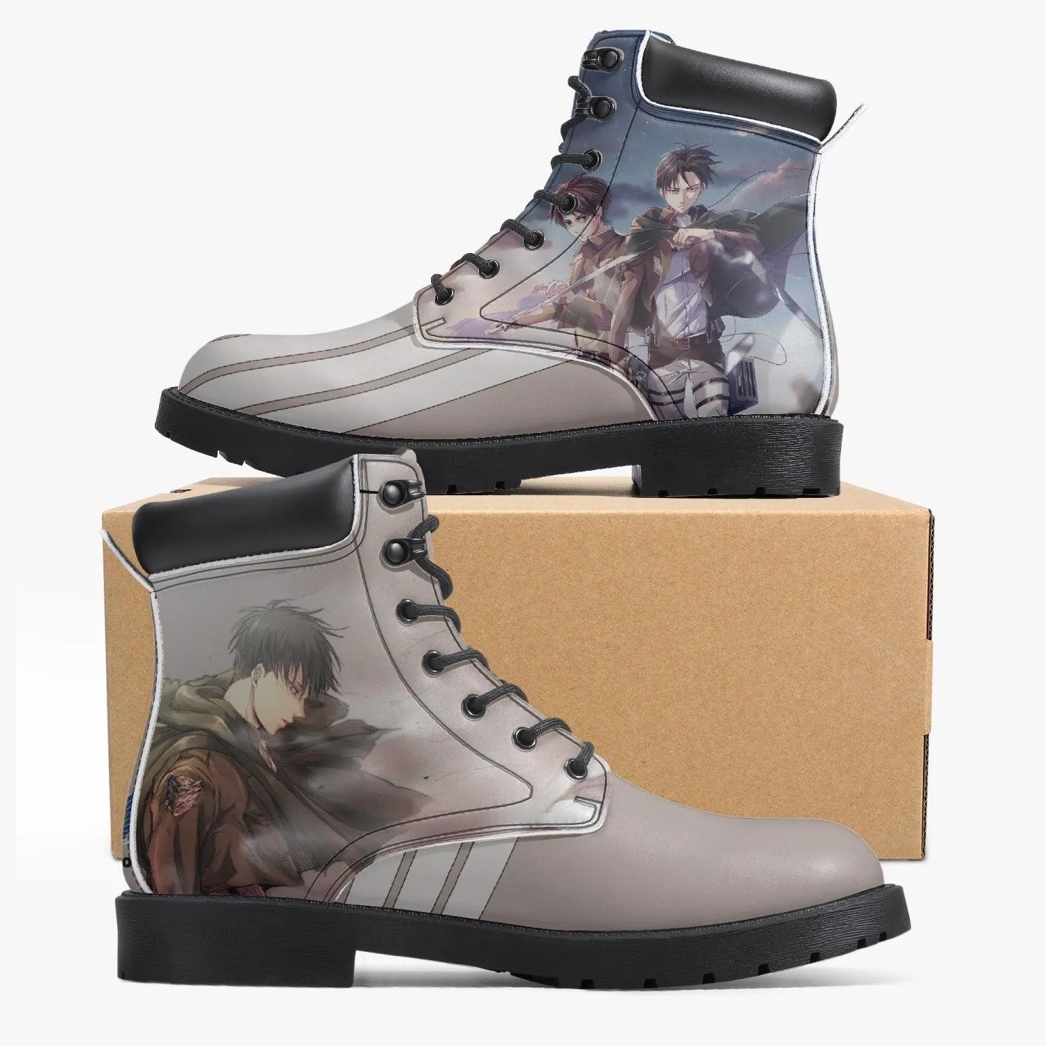 Attack On Titan Levi Ackerman All-Season Anime Boots