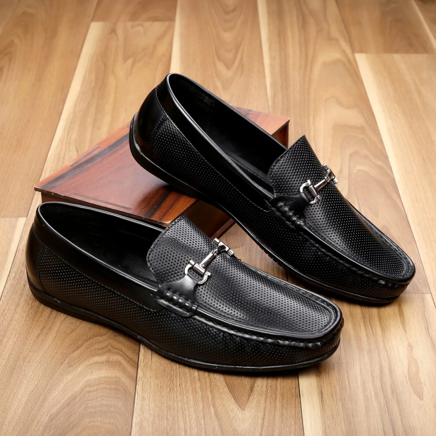 Bacca Bucci PARIS Loafers Moccasins Shoes for Men with Elegant Buckle