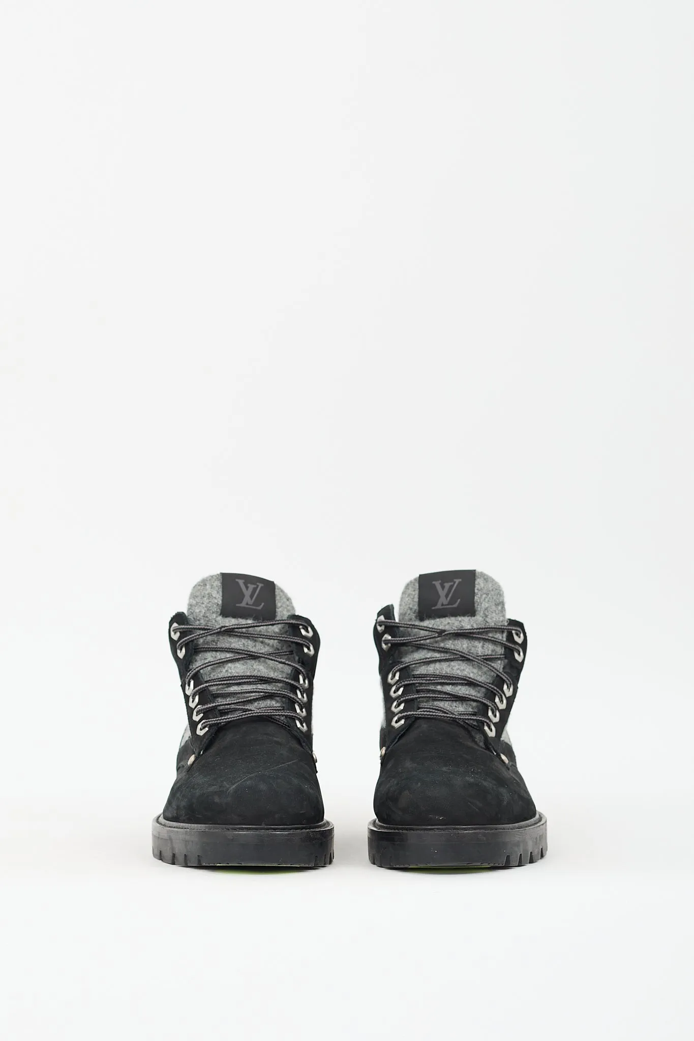 Black & Grey Suede Oberkampf Hiking Boot