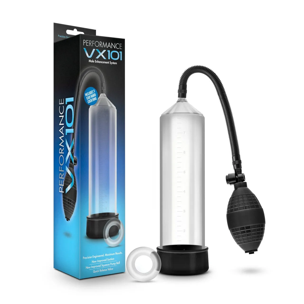 Blush Performance Clear VX101 Male Enhancement Pump