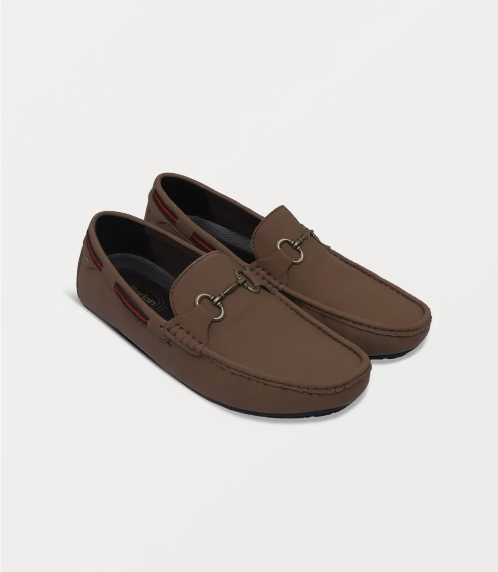 BM6789-BROWN-Men Moccasin