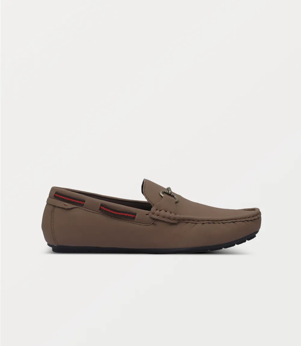 BM6789-BROWN-Men Moccasin