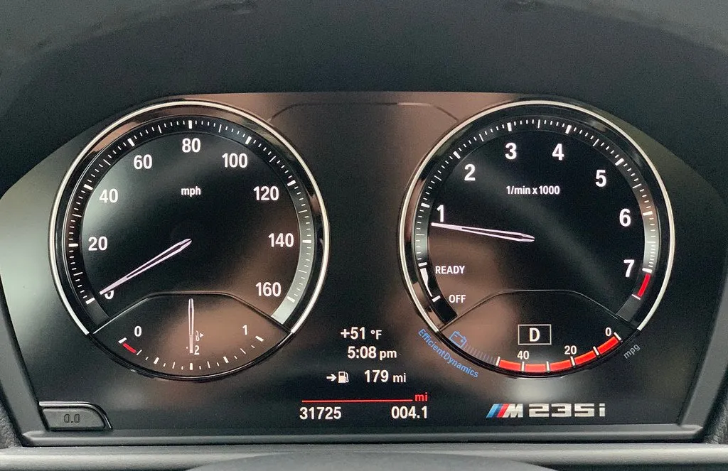 BMW LCI Black Panel Shadow Edition Cluster