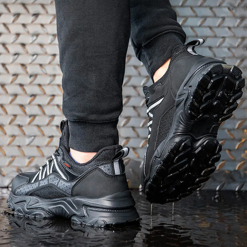 Breathable and puncture-resistant leisure shoes