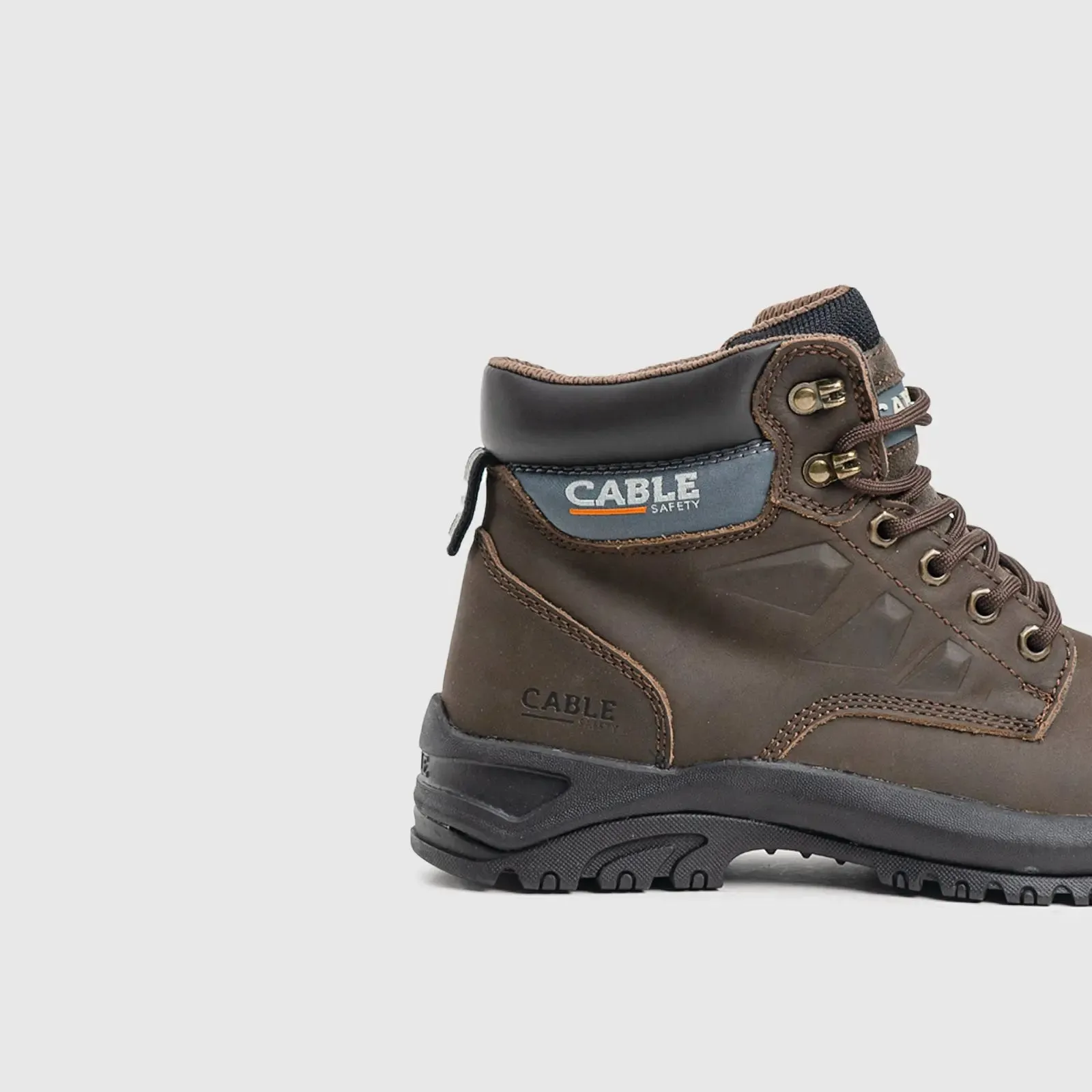 Cable Mercury Steel Toe Dark Brown