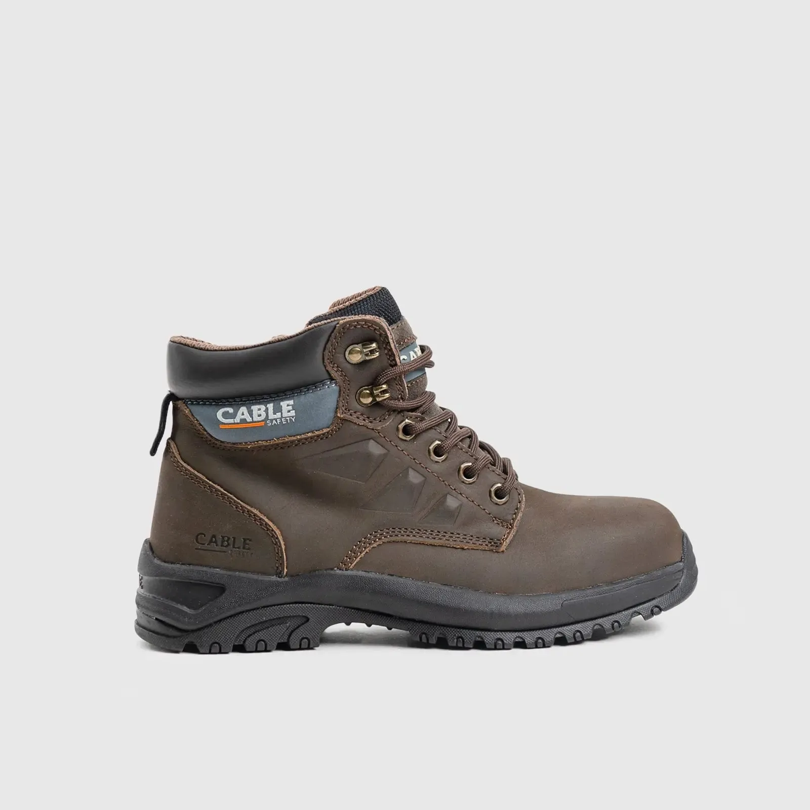 Cable Mercury Steel Toe Dark Brown