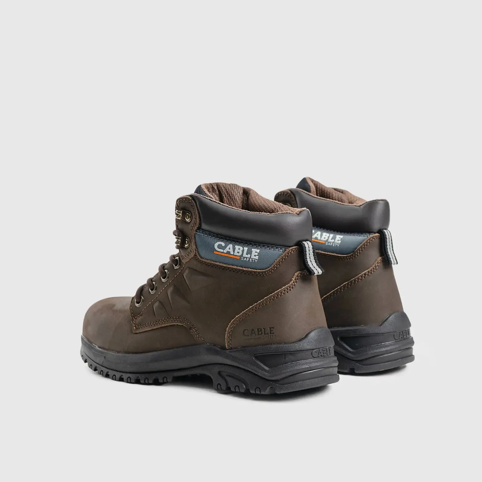 Cable Mercury Steel Toe Dark Brown