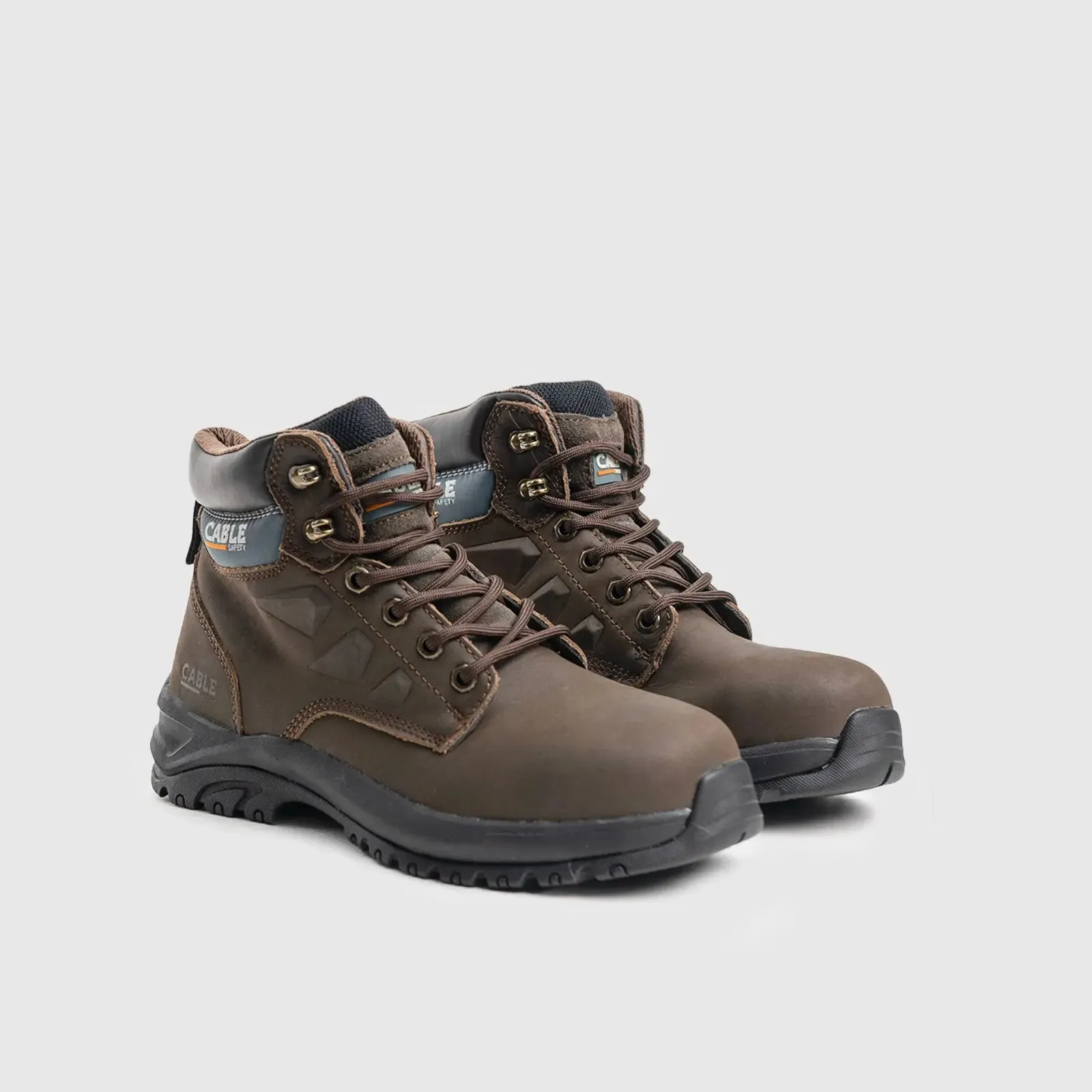 Cable Mercury Steel Toe Dark Brown