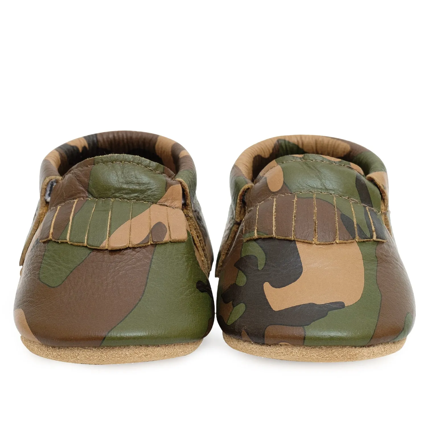 Camo Baby Moccasins