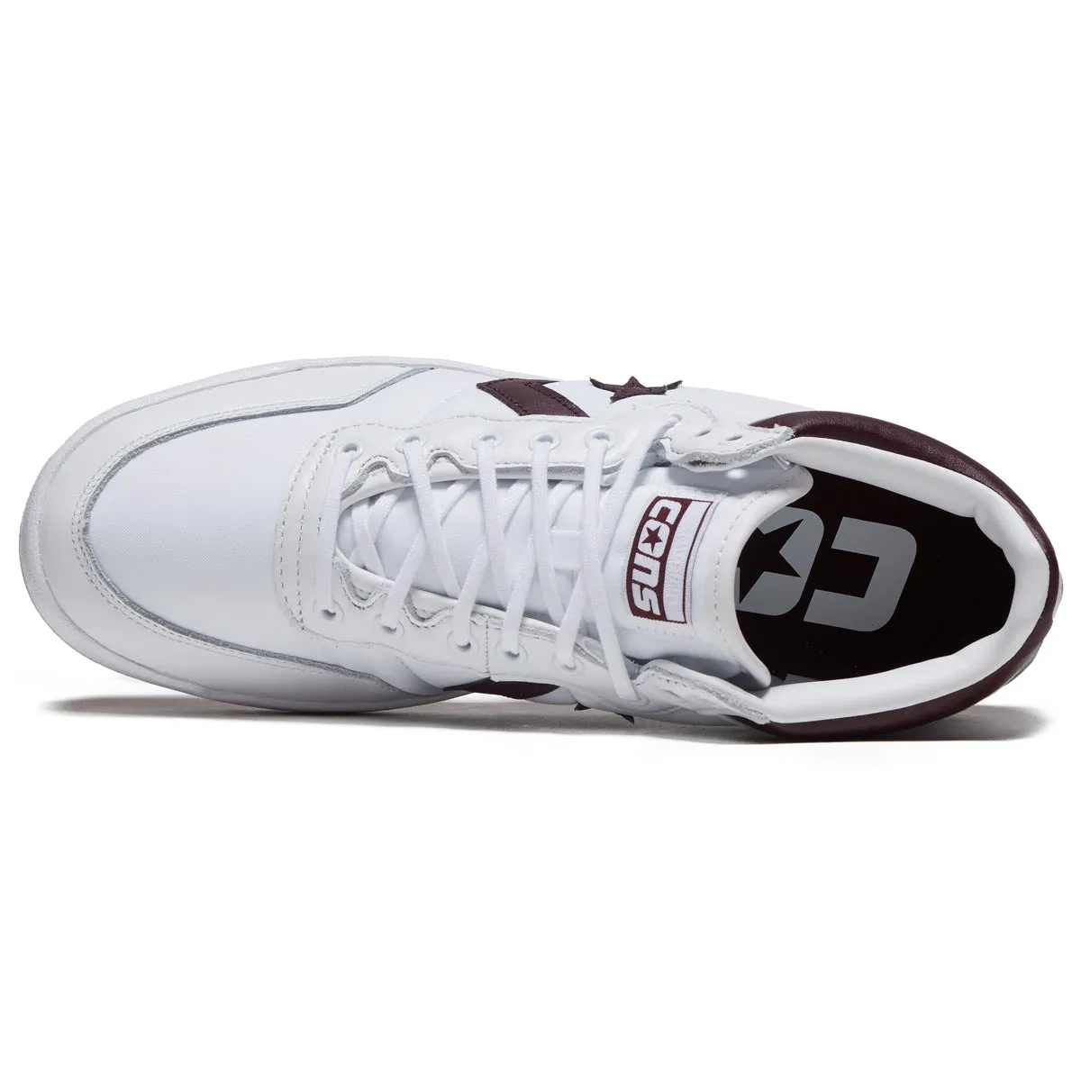 Converse Fastbreak Pro Mid Shoes - White/Bloodstone/White