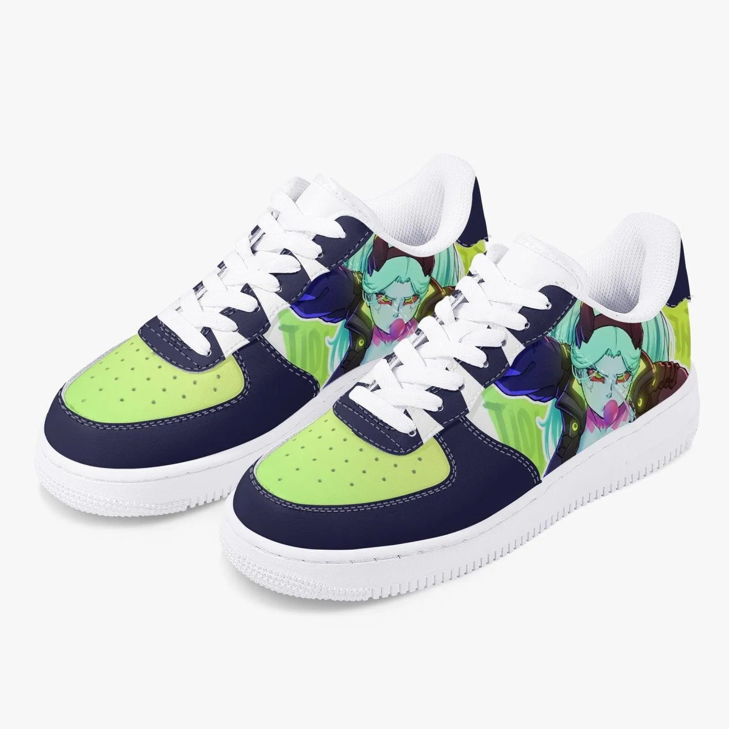 Cyberpunk Edgerunners Rebecca AF1 Anime Shoes