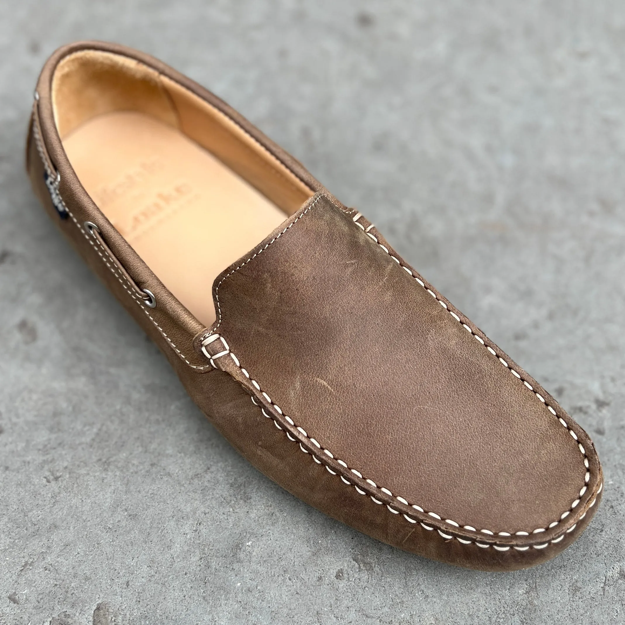 Donington Brown Nubuck