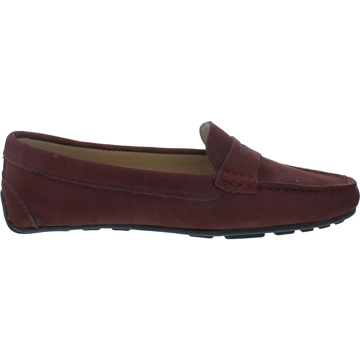 Driver Club USA Womens Naples 2 Leather Slip-On Moccasins