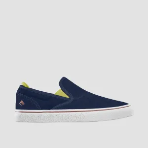 Emerica Wino G6 Slip-On Shoes - Navy/Gold/White