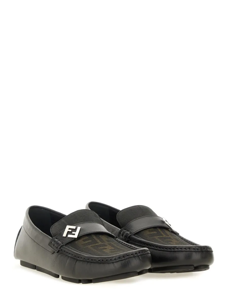 FENDI Squared Driver Moccasins for Men