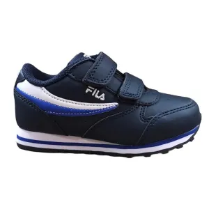 Fila sneakers da bambino Orbit Velcro Infants 1011080.22V blu-bianco