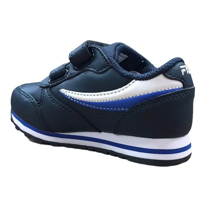 Fila sneakers da bambino Orbit Velcro Infants 1011080.22V blu-bianco