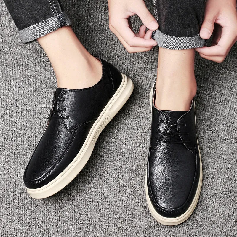 Genuine Leather Oxfords  Moccasins