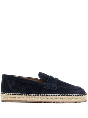 GIANVITO ROSSI Luxurious Navy Blue Espadrilles for Men