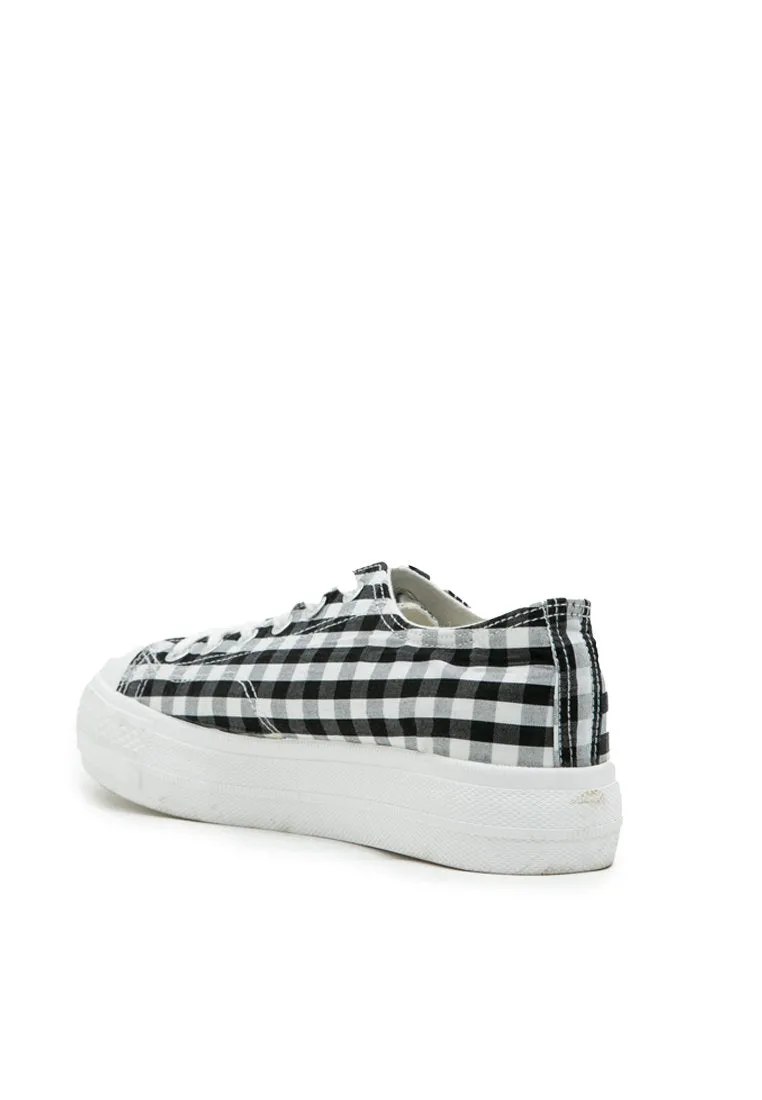 Gingham Sneakers