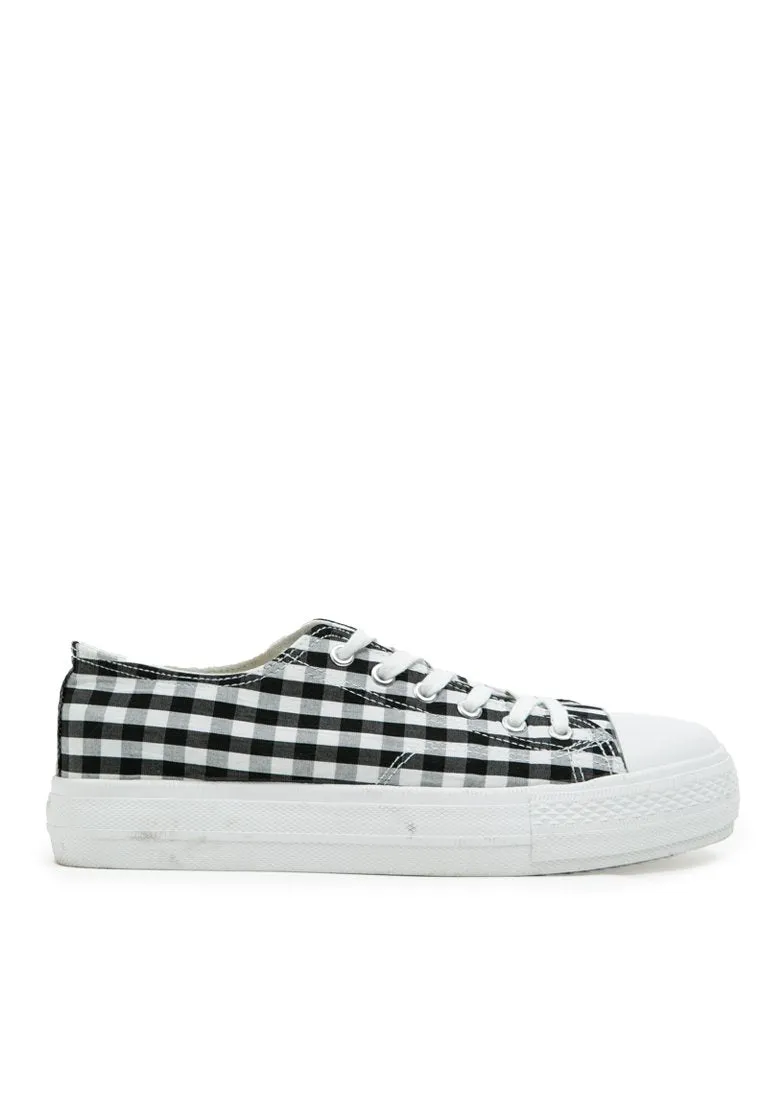 Gingham Sneakers