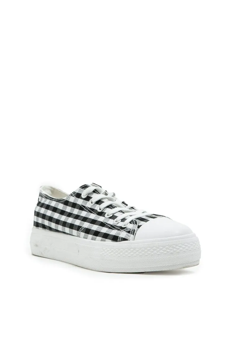 Gingham Sneakers