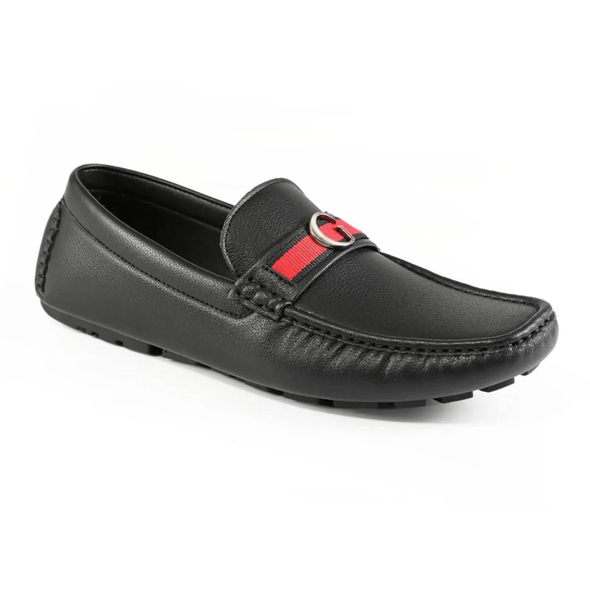 Guess Mens Aurolo Faux Leather Driving Moccasins