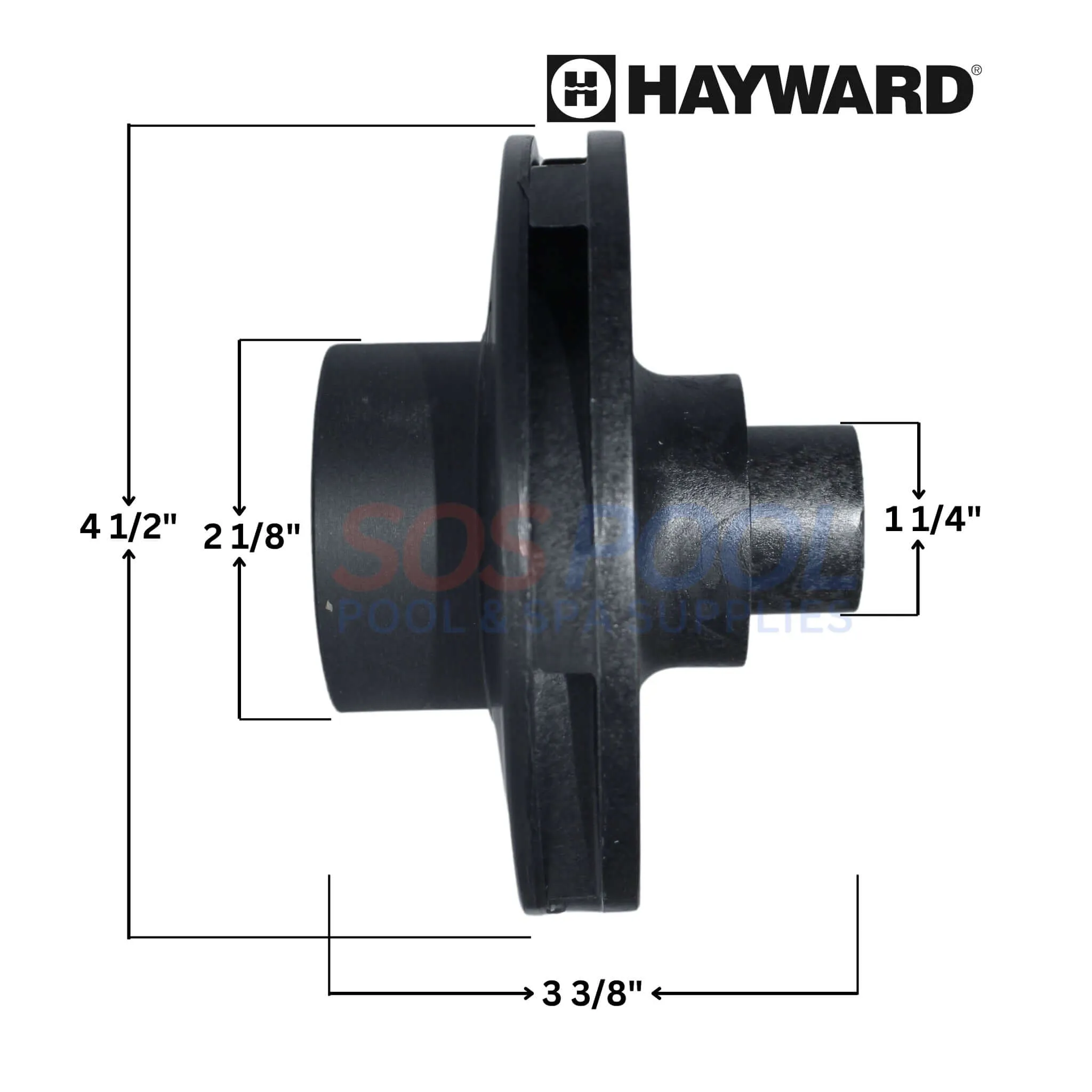 Hayward Impeller With Screw For TriStar Pumps | 1HP | SPX3210C