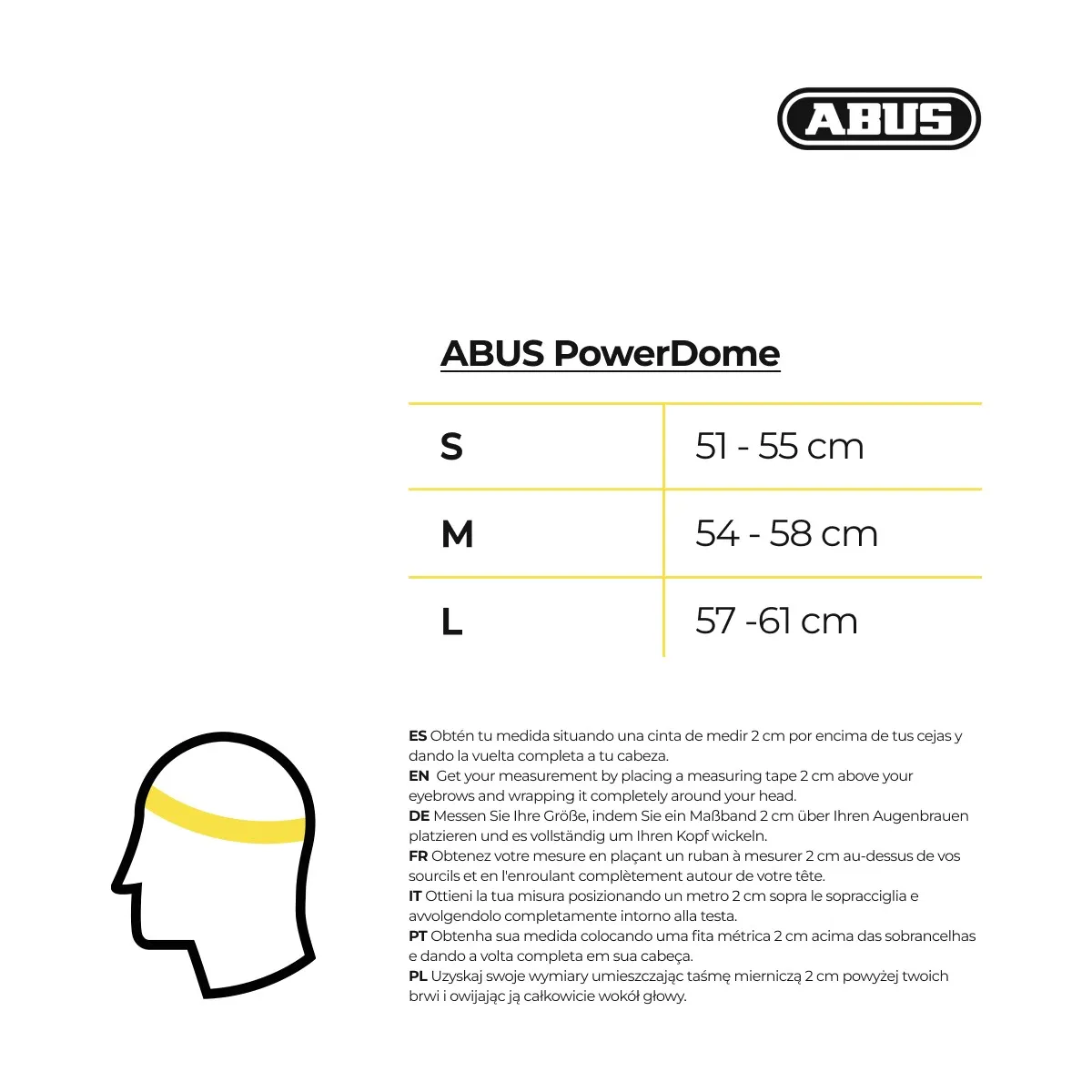 Helmet Abus Powerdome Black Shiny