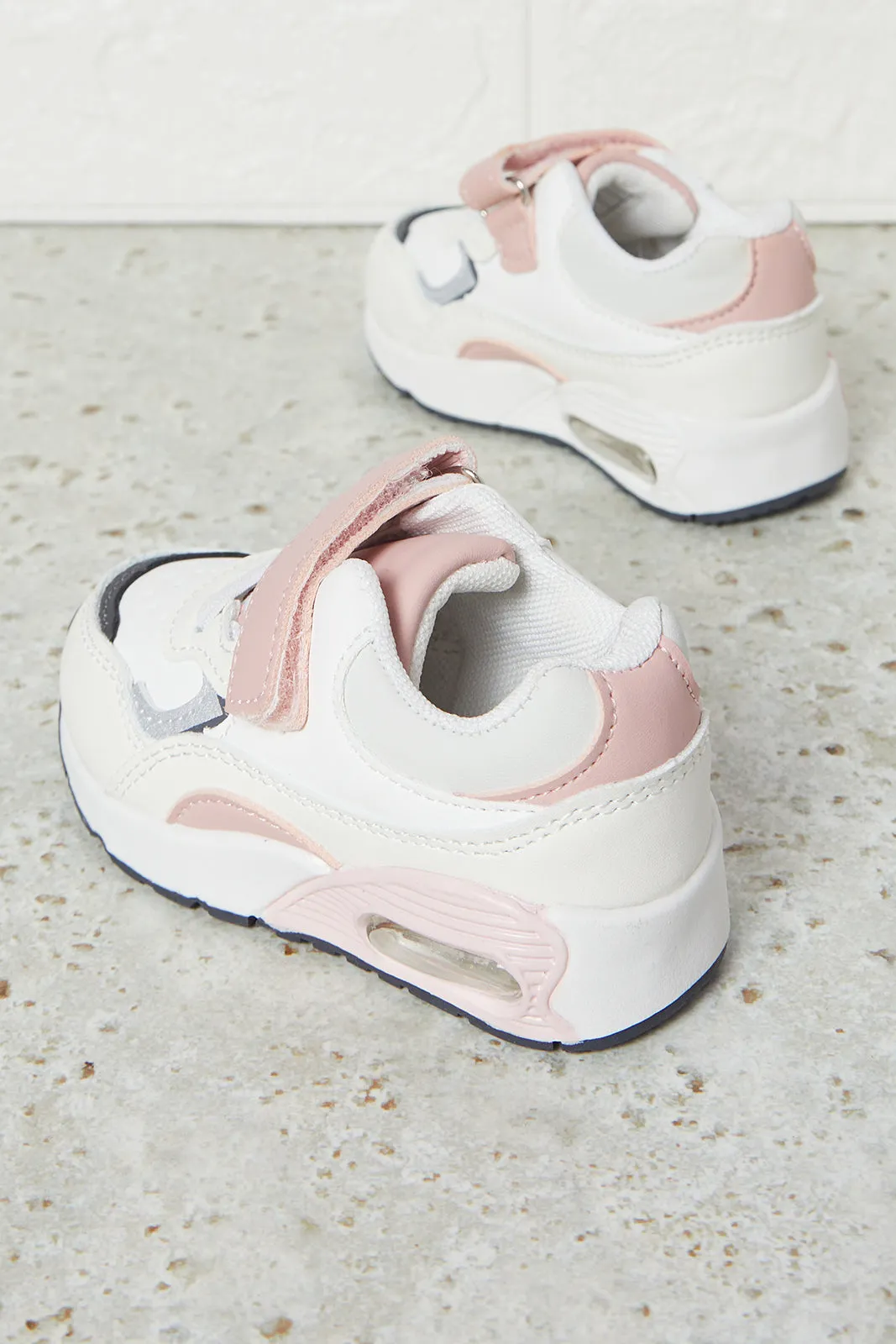 Infant Girls White Slim Runner