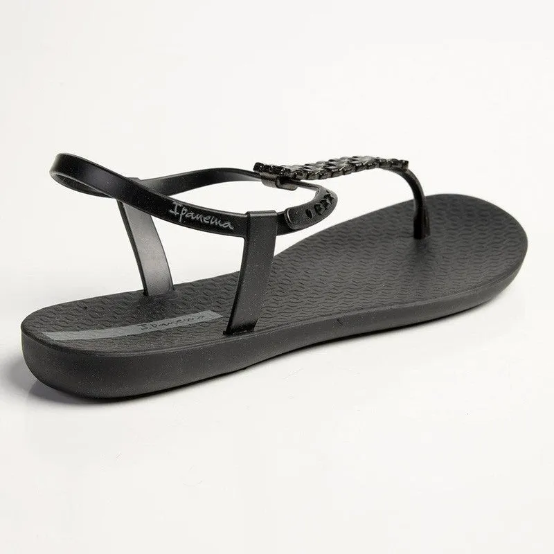 Ipanema Reba Glam Thong Sling Back Sandals - Black