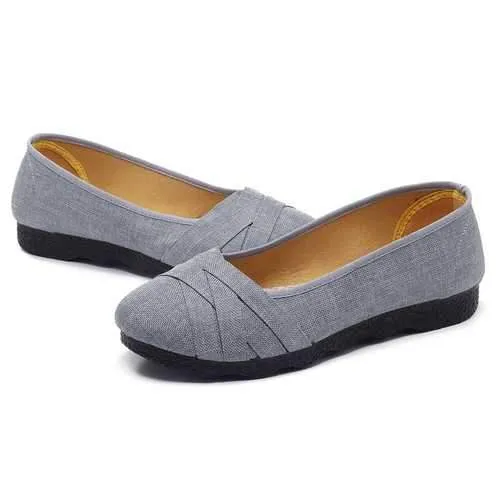 Large Size Soft Sole Flats Loafers For Women