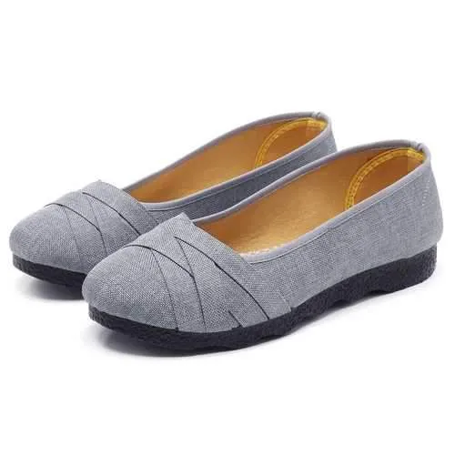 Large Size Soft Sole Flats Loafers For Women