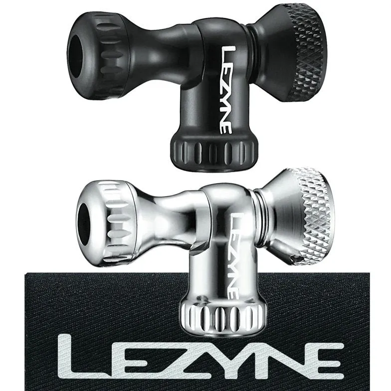 Lezyne Control Drive Co2 Bicycle Pump Silver Gloss No Cartridge