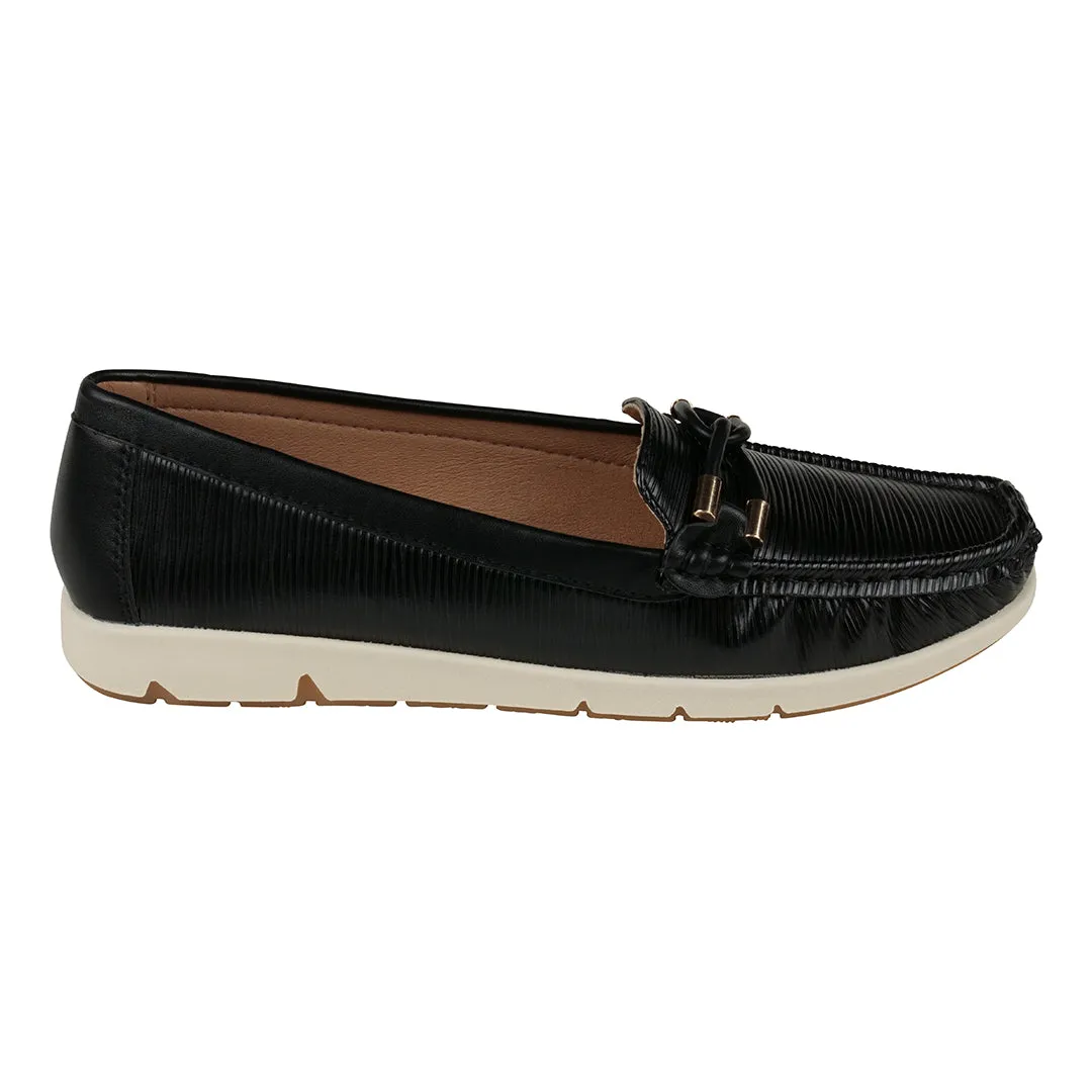 Margie Black Flats