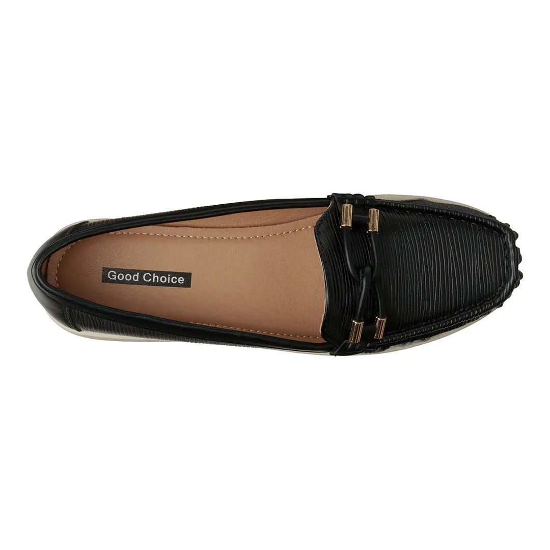 Margie Black Flats