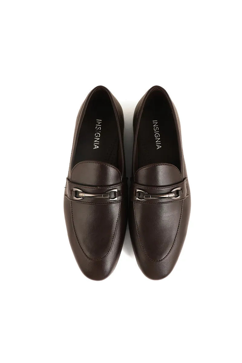 Men Formal Loafers M38071-Brown