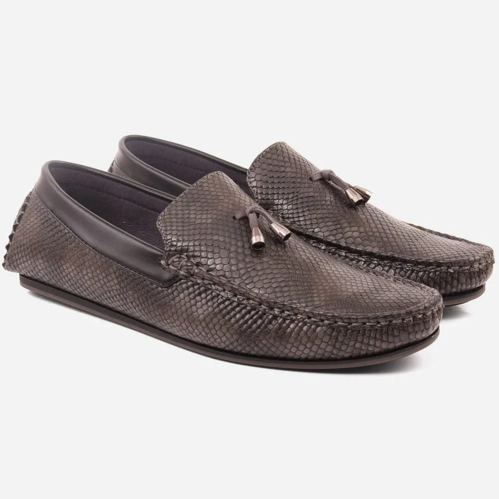 Men "JAY" Slip On Moccasins