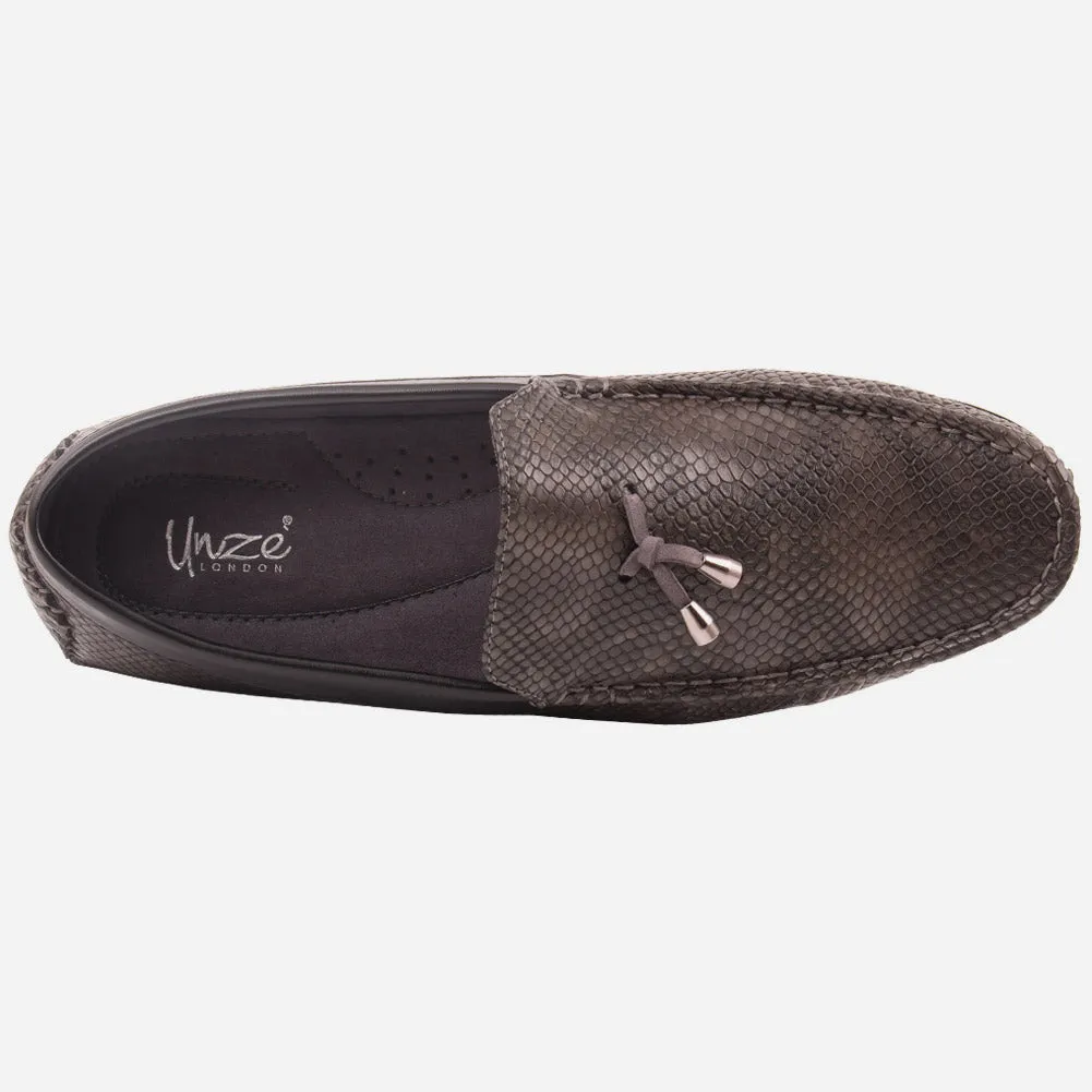 Men "JAY" Slip On Moccasins