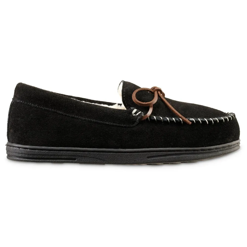 Men's Genuine Suede Moccasin Slippers