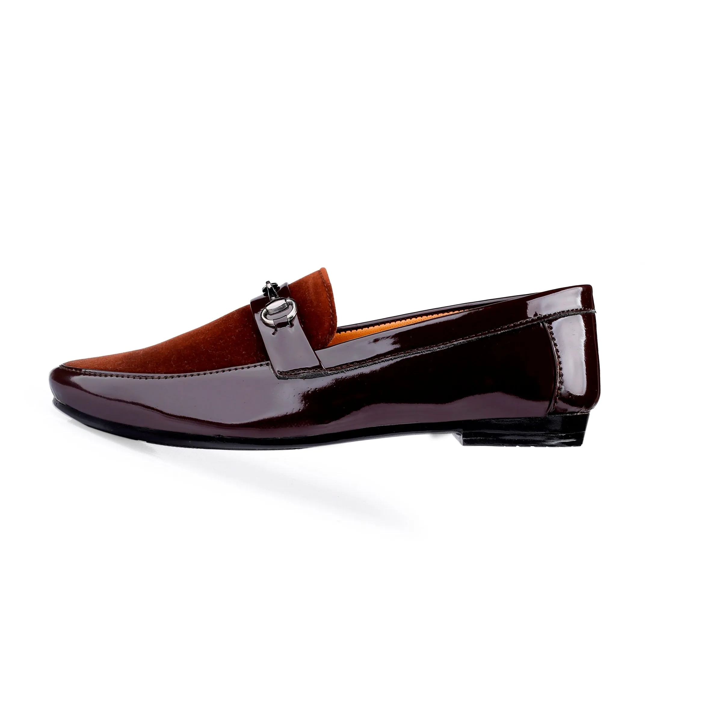 Men's Patent Upper Loafer & Moccasins Shoes