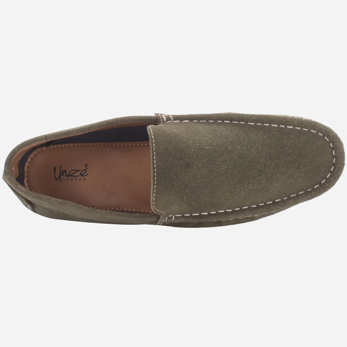 Mens "JAGUAR" Leather Winter Moccasins