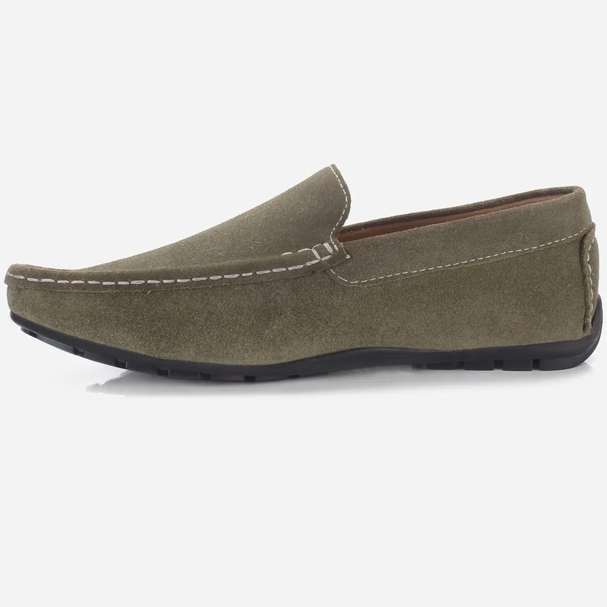 Mens "JAGUAR" Leather Winter Moccasins