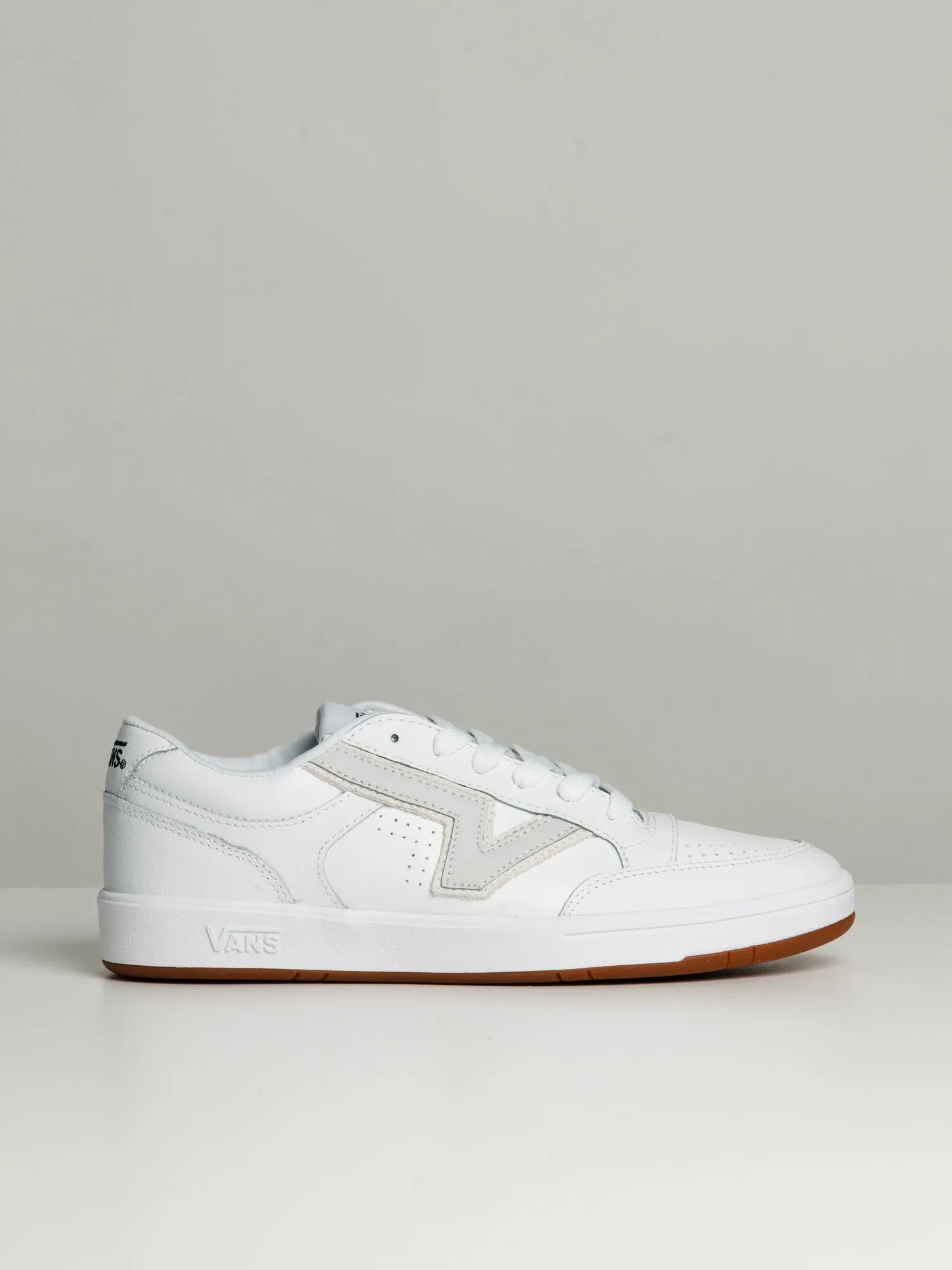 MENS VANS LOWLAND CC LEATHER SNEAKER - CLEARANCE